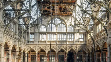 Photo of Abandoned Chambre du Commerce in Neo-Gothic Style
