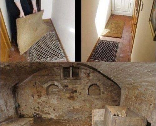 Photo of In 2010 A family discovered a hidden ancient chapel under their house in Shropshire, England