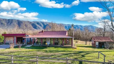 Photo of Charming farmhouse on 6 acres, with a picturesque pond and stunning mountain views. $269,900