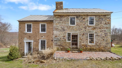 Photo of OMG! I want this! Love stone houses! Circa 1780. Two acres in Pennsylvania. $269,000