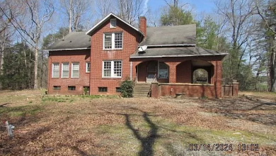 Photo of Brick house on ten acres in North Carolina. Circa 1940. $250,000