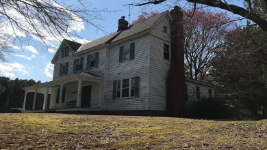 Photo of Waterfront with a dock! The Captain’s House, Circa 1890. Three acres in Virginia. $549,900