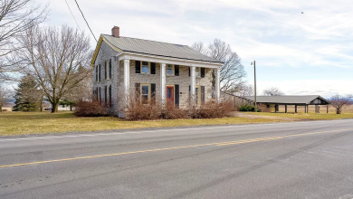 Photo of Originally a tavern! Love that stove! Circa 1811! Over an acre in New York. $174,900