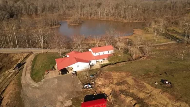 Photo of FARM SWEET FARM! with FREE GAS! This 5 Bedroom 2 full & one 1/2 bath Farmhouse with 21.20 acres is waiting for you! $339,900